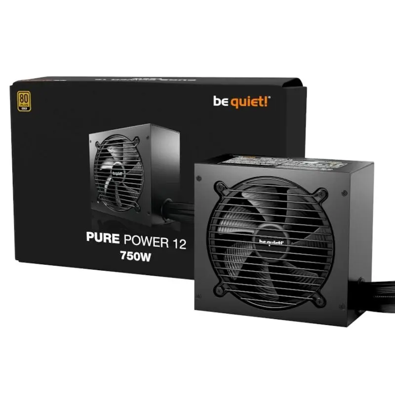 BeQuiet Pure Power 12 750W Fuente de Alimentación ATX 80 Plus Bronze