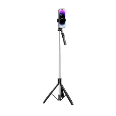 XO SS15 Trípode Plegable con Palo Selfie Bluetooth y Disparador - Altura Máxima 180cm