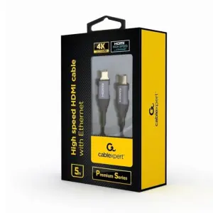 Gembird CCBP-HDMI-5M Cable HDMI Tipo A Estándar 5M Gris