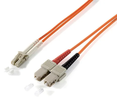 Cable Fibra Optica Multimodo Lc/Sc 62,5/125 Lsoh 1M Color Naranja