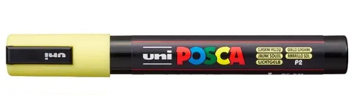 Posca Marcador PC-5M No Permanente Punta Forma De Bala 1,8 - 2,5 mm Amarillo Sol