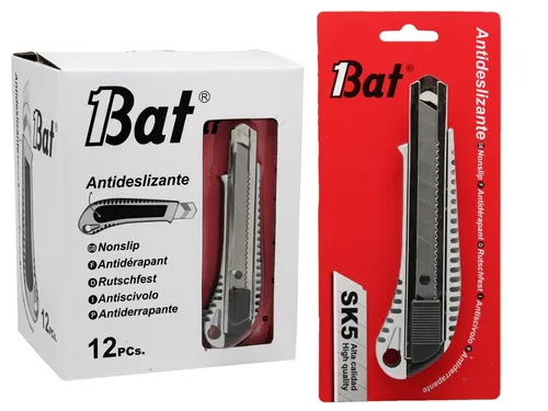 Bismark Cutter Profesional Retráctil con Cuchilla Fracturable de 18 mm