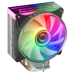 Mars Gaming MCPU-VR Black Ventilador ARGB con Disipador de CPU, 4 Headpipes, TDP 180W