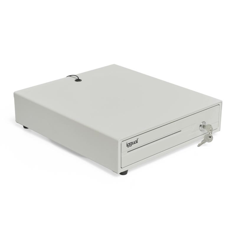 Iggual Cajón Portamonedas Iron-10W 38Cm 4+6 Blanco