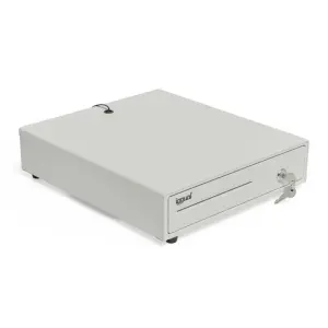 iggual Cajón portamonedas IRON-10W 38cm 4+6 blanco