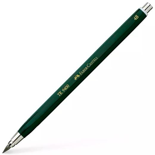 Faber Castell Portaminas Tk9400 3,15Mm Mina 4B Verde