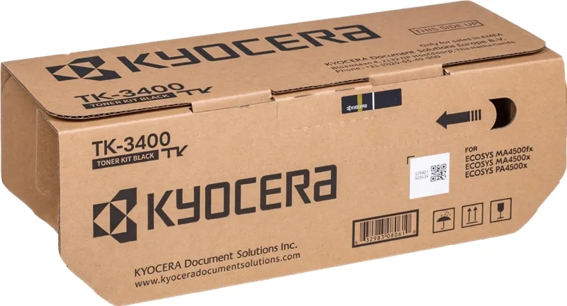 Kyocera Tk3400 Negro Cartucho De Toner Original - 1T0C0Y0Nl0