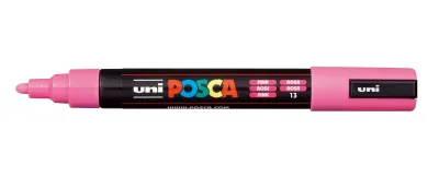 POSCA PC-5M Marcador No Permanente Rosa Punta Forma de Bala