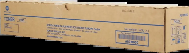 Konica Minolta Tn323 Negro Cartucho De Toner Original - A87M050