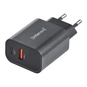 Intenso Cargador Pared GaN W30C² USB-C Negro