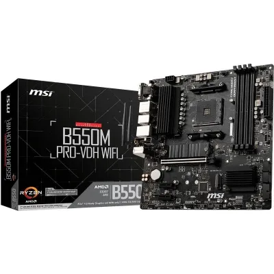 Msi Placa Base B550M Pro-Vdh Wifi Matx Am4