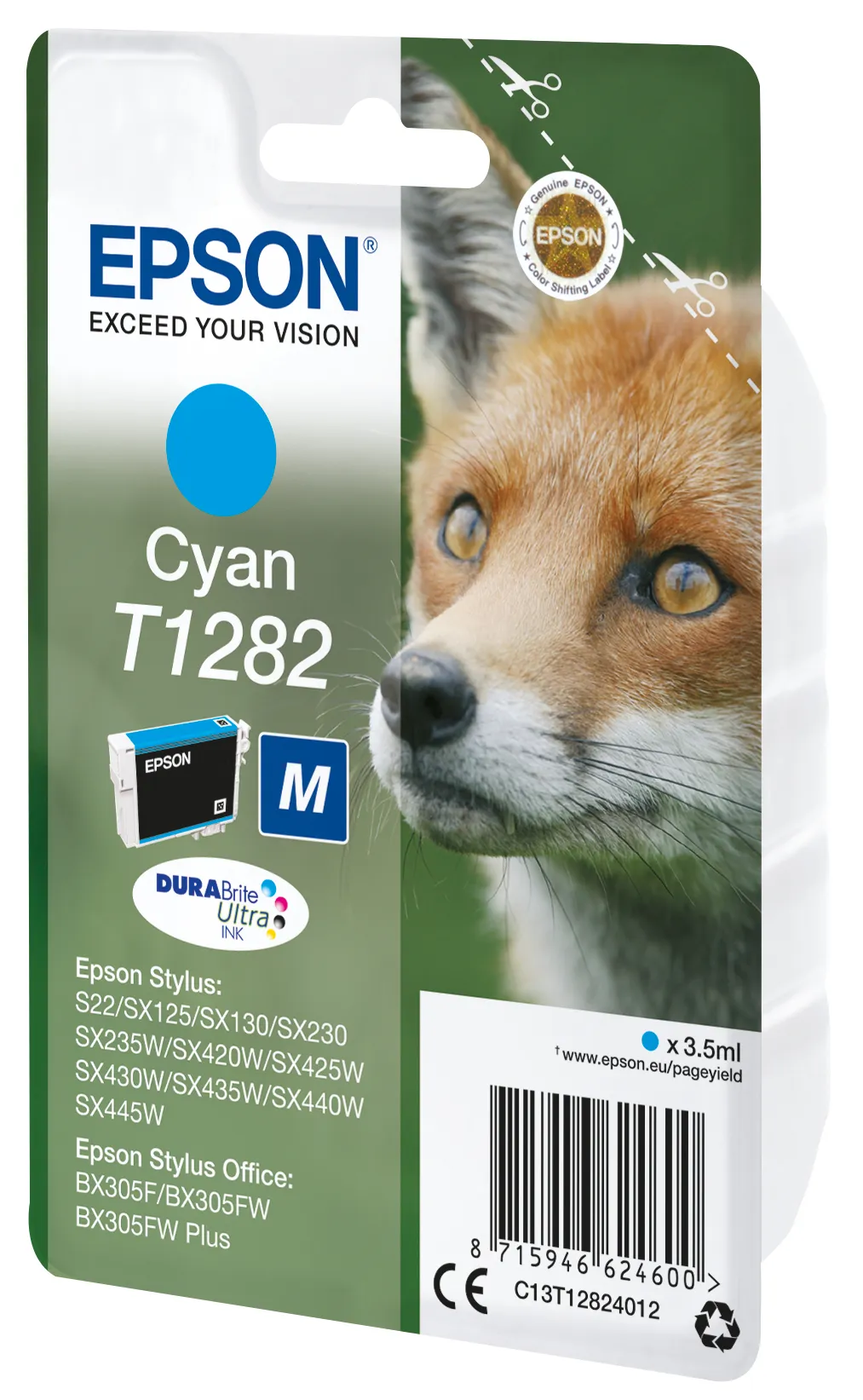 Epson T1282 Cartucho de Tinta Original Cyan