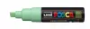 Posca PC-8K Marcador de Pintura Verde Claro - Punta Biselada 8mm, Tinta Acrílica Base Agua