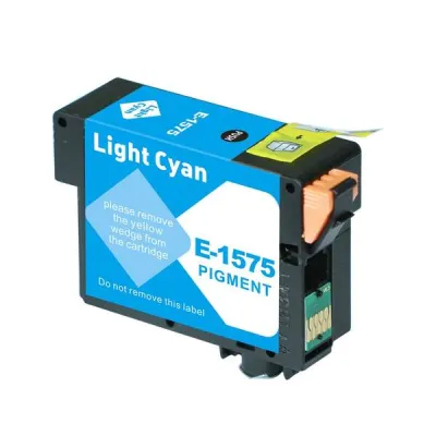 Epson T1575 Cartucho de Tinta Pigmentada Cyan Light - Reemplazo C13T15754010
