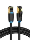 Vention Cable de Red SFTP RJ45 Cat.8 1m Negro
