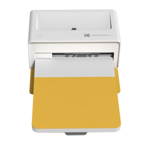 Kodak Pd460 Impresora Fotografica Portatil - 300X300Dpi - Tamaño De Foto 10X15Cm - Color Blanco/Amarillo