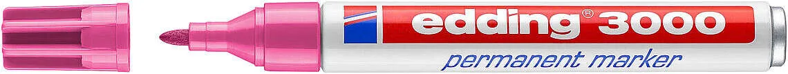 Edding Marcador Permanente 3000 Rosa