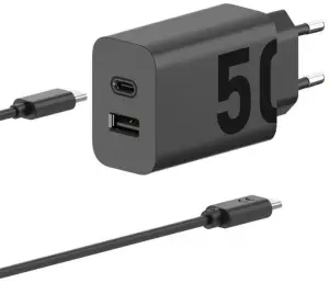 Motorola Cargador de Pared Turbo Power 50W con Cable USB-C