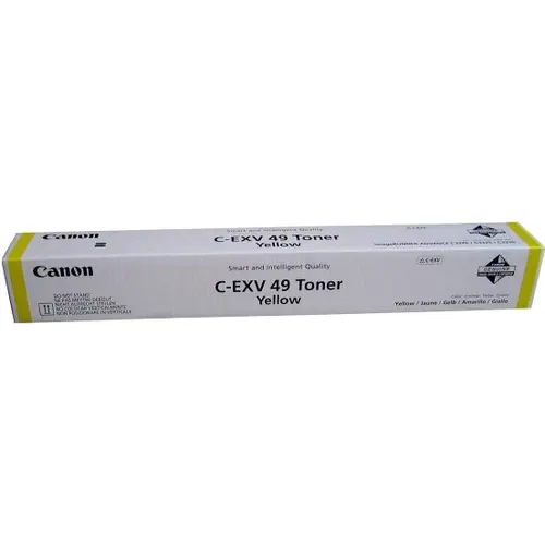 Canon CEXV49 Cartucho de Tóner Original Amarillo