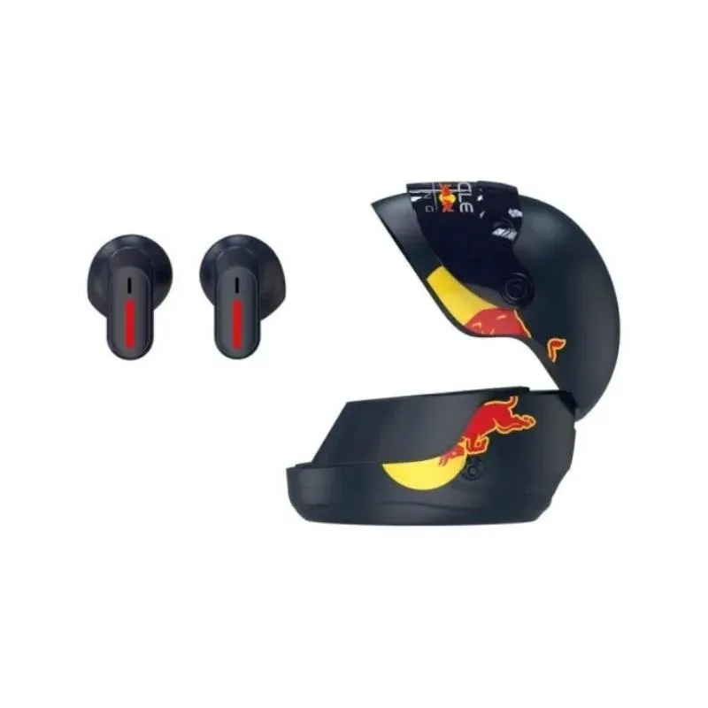 Red Bull Racing Auriculares Turbo Inalámbricos Bluetooth con Estuche de Carga Azul