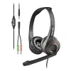 NGS MSX10 Pro Headset Estéreo 20Hz/105dB - Negro/Rojo