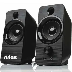 Nilox Altavoces PC 6W USB Negro