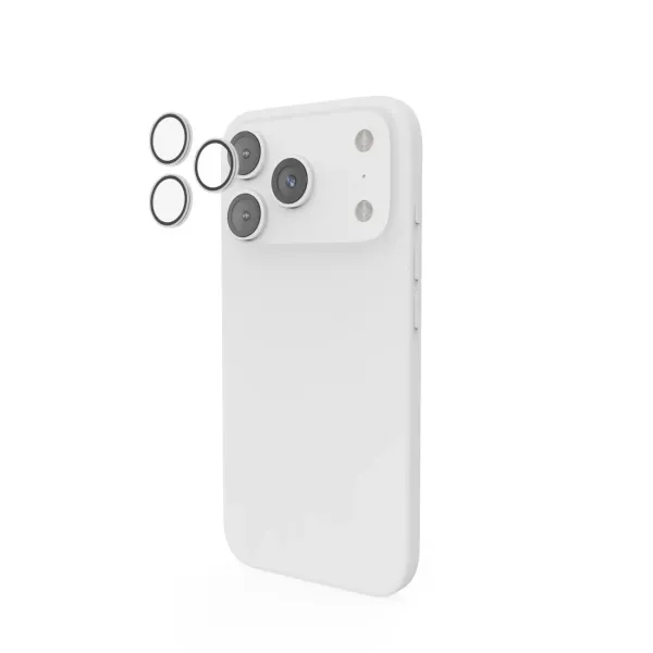 Hama Protector de Lente para iPhone 17 Pro / Pro Max - Vidrio Templado Transparente