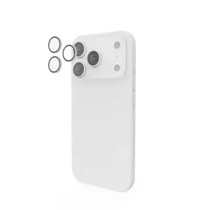 Hama Protector de Lente para iPhone 17 Pro / Pro Max - Vidrio Templado Transparente