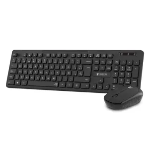 Subblim Combo Slim Inalámbrico 2.4G - Teclado y Ratón Ergonómicos Silenciosos