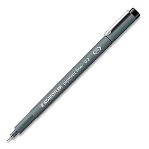 Staedtler Rotulador Calibrado Pigment Liner 0.2Mm Negro