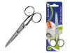 Bismark Tijera de Costura Acero Inoxidable 14cm Fijación por Tornillo Color Plata