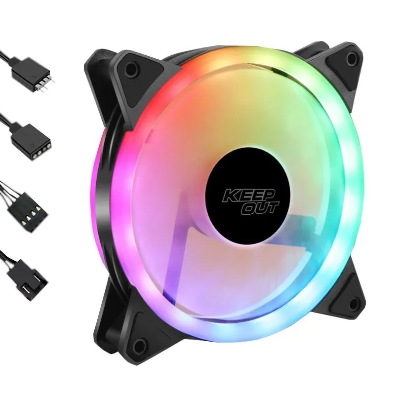 Keep Out Ventilador XFC-120SR 5V Negro