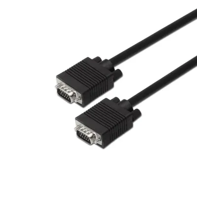 Aisens Cable SVGA HDB15/M a HDB15/M Negro 1.8m