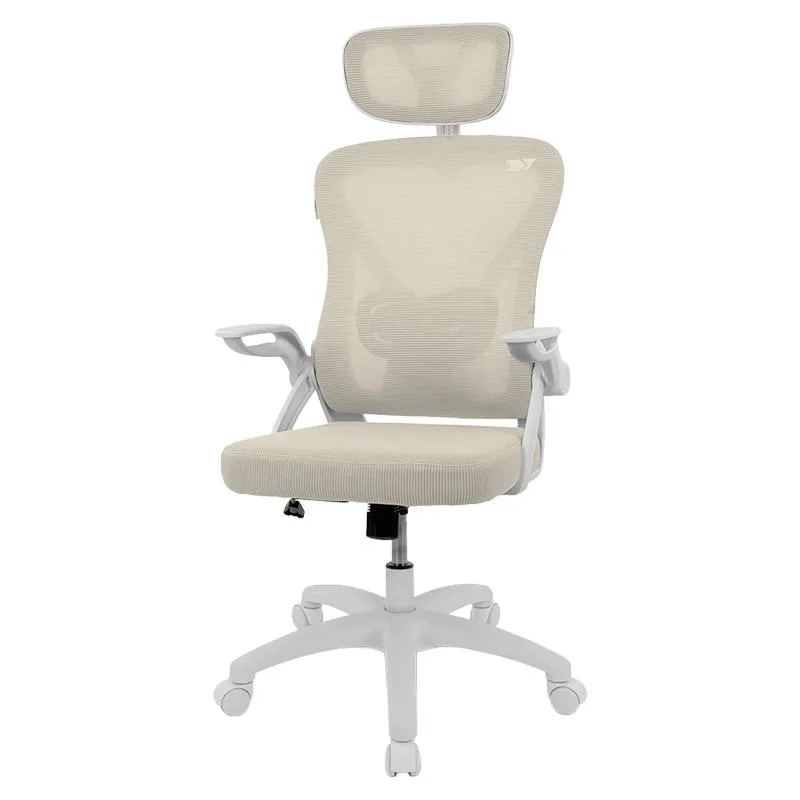 DRIFT Silla Gaming DRAIR35 Blanca y Beige