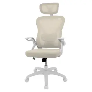 DRIFT Silla Gaming DRAIR35 Blanca y Beige