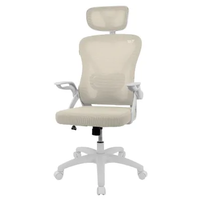 DRIFT Silla Gaming DRAIR35 Blanca y Beige