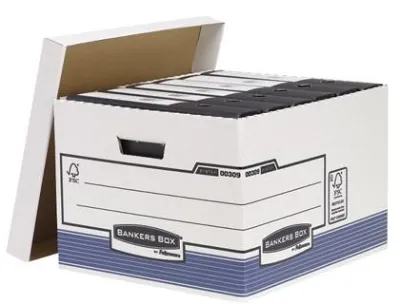 Fellowes Contenedor De Archivos Folio System Azul/Blanco