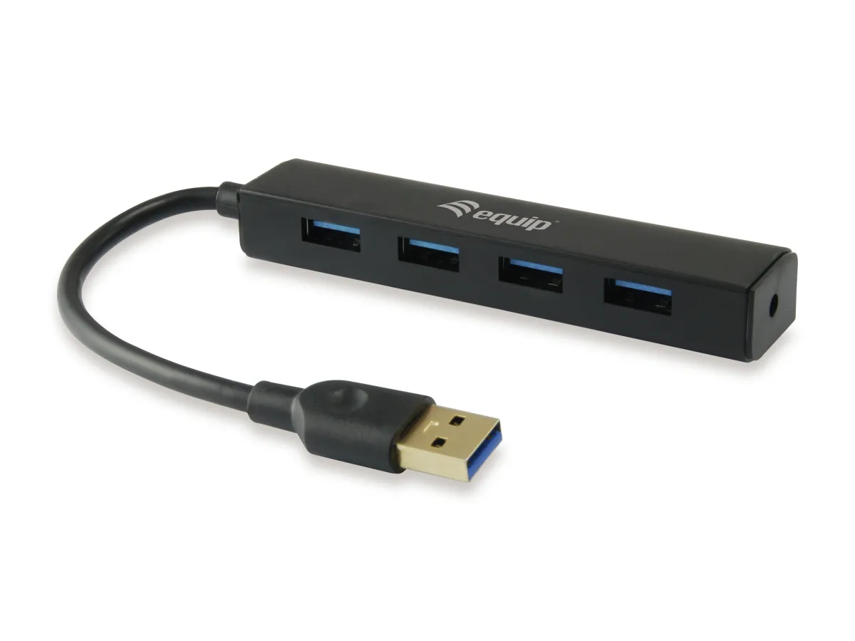 Hub Usb 3.0 Equip Life 4 Puertos Mini Hub - Conexión Eficiente