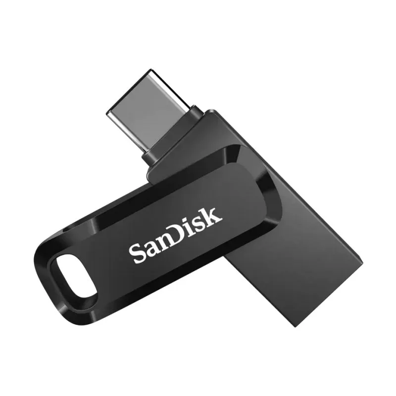 SanDisk Ultra Dual Drive Go 256GB USB-C y USB-A - Hasta 150MB/s Lectura - Negro