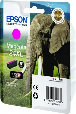 Epson T2433 (24XL) Cartucho de Tinta Original Magenta