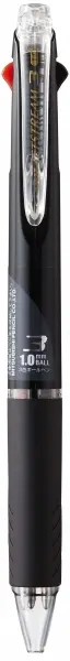 Uni-ball JetStream SXE3-400-10 Bolígrafo 1mm Tinta Resistente al Agua y Luz Negro