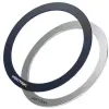 Vention Pack de 2 Anillos para Soportes Magnéticos Adhesivos Doble Cara Metal Gris