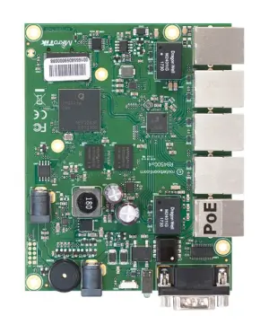 Mikrotik RB450Gx4 Router Gigabit Ethernet Verde