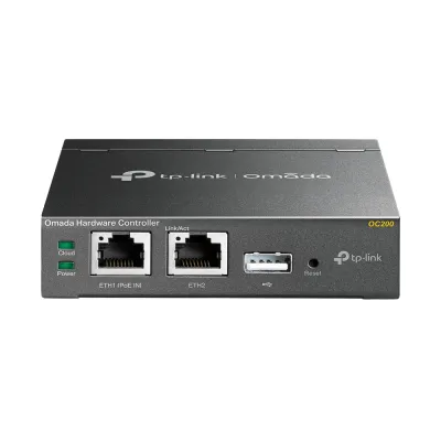 Controlador Cloud Omada Tp-Link Oc200 Para Eaps Omada 2Ptos Ethernet 1Pto Microusb Soporte Cloud