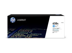 HP W2001A Cartucho de Tóner Original Cyan - 658A