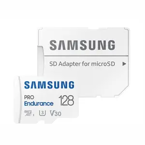 Samsung MicroSDHC Pro Endurance 128GB Clase 10 Tarjeta de Memoria