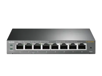 TP-LINK TL-SG108PE Switch 8 Puertos Gigabit con 4 Puertos PoE
