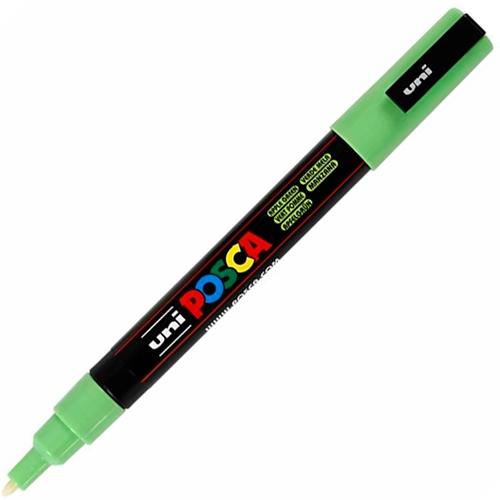 Posca Marcador  Pc-3M Punta Cónica 0,9 - 1,3 Mm Verde Manzana