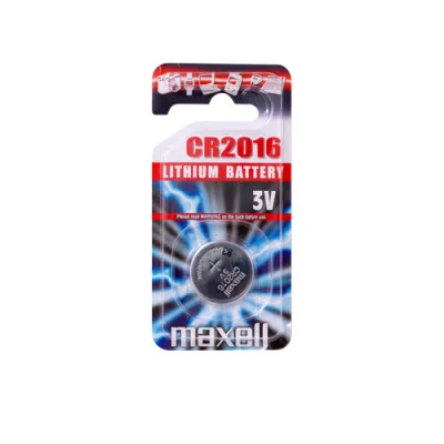 MAXELL PILAS PLANAS DE LITIO 3V - CR2016