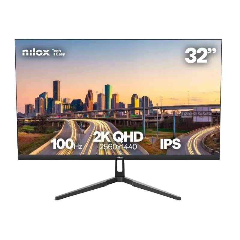 Nilox Nxm322K1001 Monitor 32" Ips 100Hz Hdmi Dp 2K